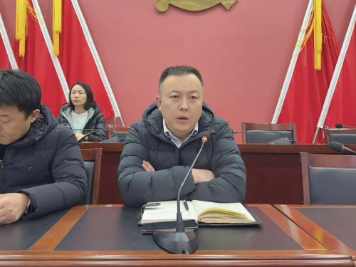 街道党工委书记周宝讲话