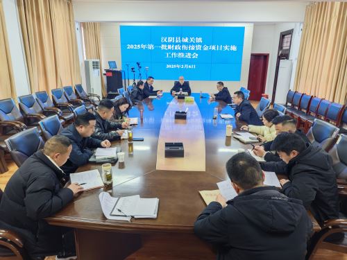 汉阴县城关镇：复工首会聚焦财政衔接资金项目管理，共谋乡村振兴新篇章