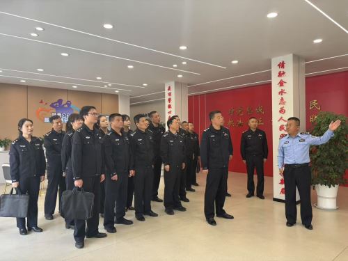 合阳公安金水派出所党支部：以“党建红”绘就新时代基层治理新“枫”景