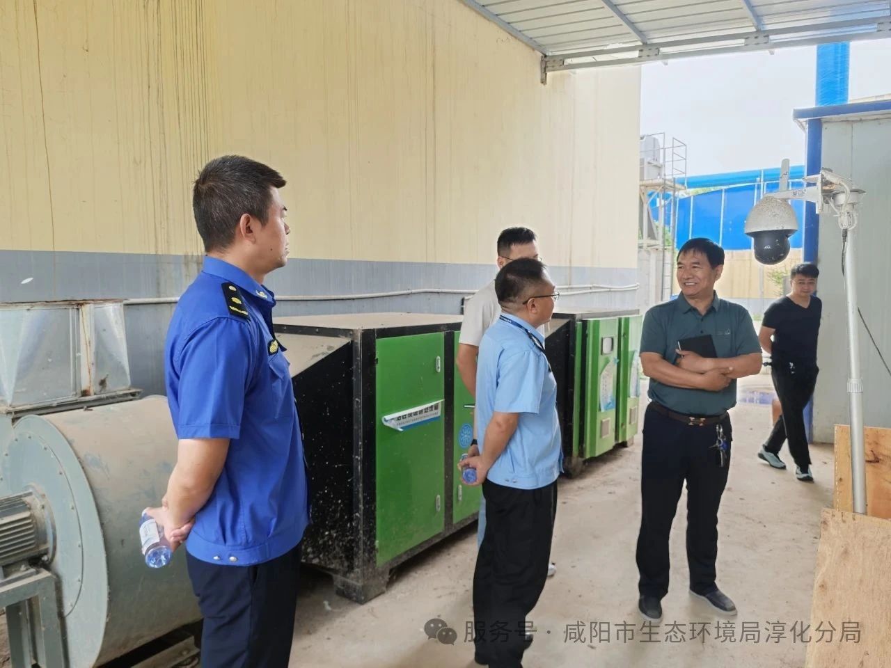 淳化县开展多部门联合环保执法检查