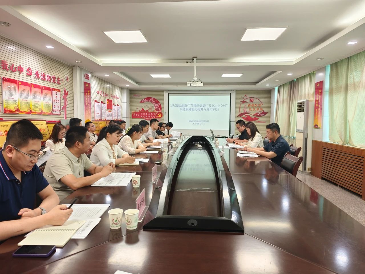 韩城市行政审批服务局：推进“片区+中心村”政务工作 提升基层便民服务水平