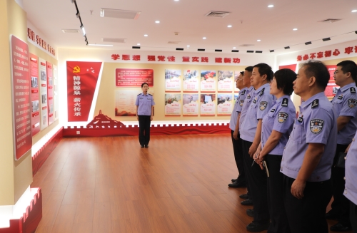 强化作风建设 忠诚履职担当 ——韩城市公安局开展7月份主题党日活动