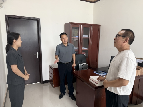 段院长调研龙口法庭7