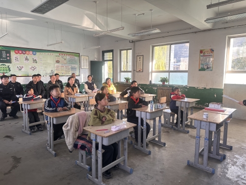 韩城公安：金盾护苗润乡土 禁毒宣传进校园