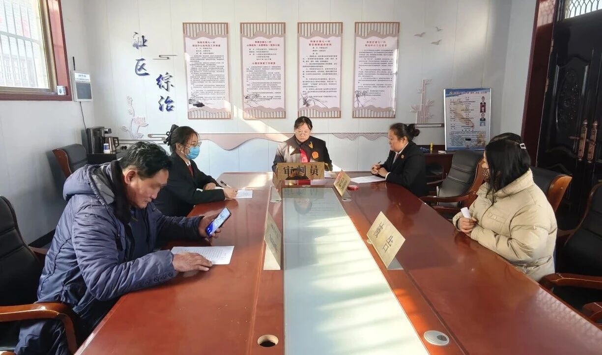 合阳法院王村法庭：巡回审判接地气  司法温情润乡土