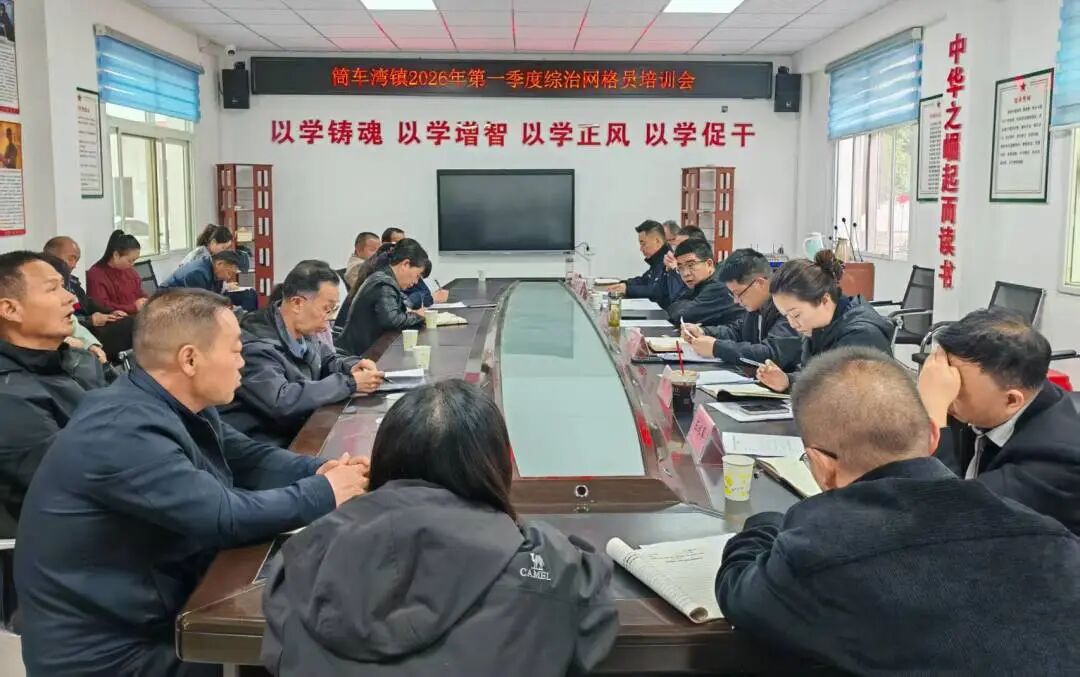 宁陕县筒车湾镇：提升网格治理水平 助力平安建设