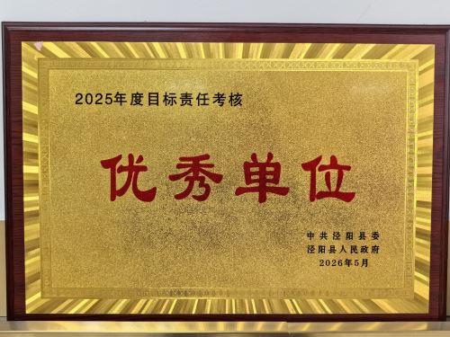 喜报!泾阳县人民法院荣获2025年度全县目标责任考核优秀单位