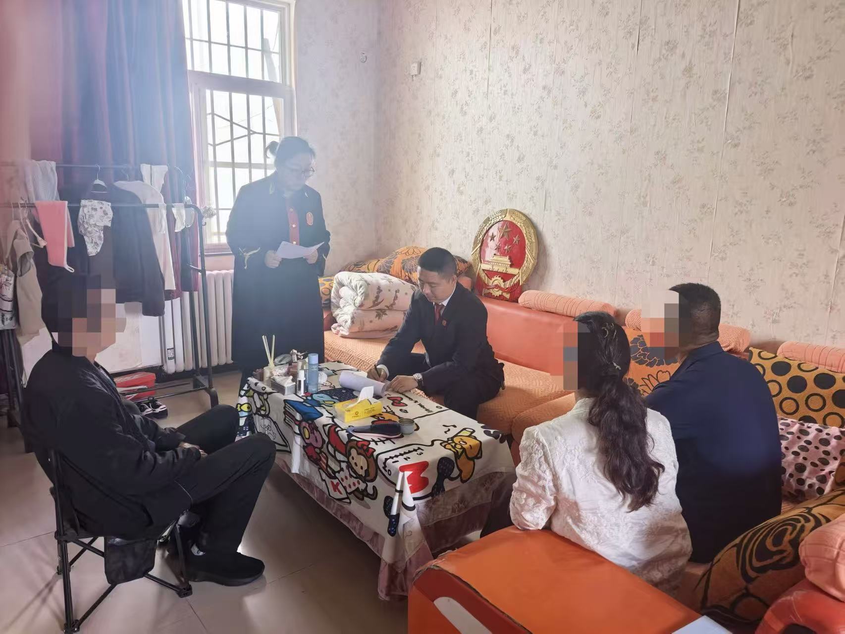 践行正确政绩观 司法便民解民忧——甘泉法院通过巡回审判成功调解一起民间借贷纠纷