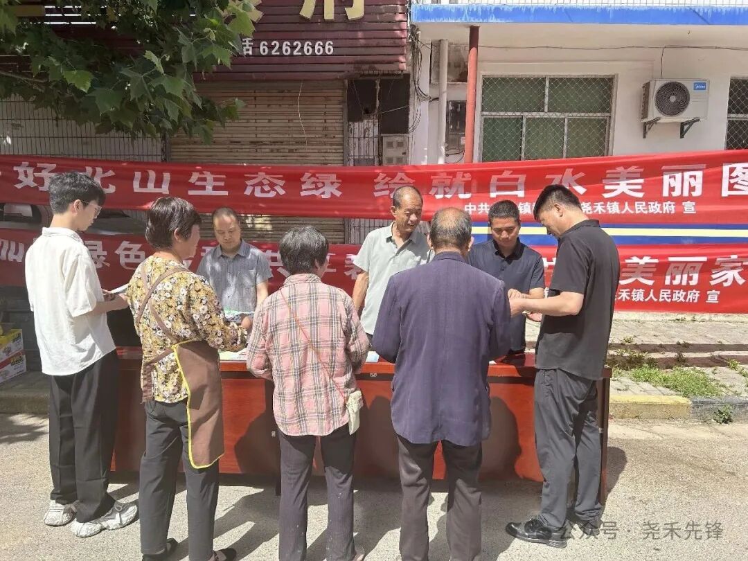 共建绿色美好家园 共享生态宜居环境——白水县尧禾镇开展“六五”环境日主题宣传活动