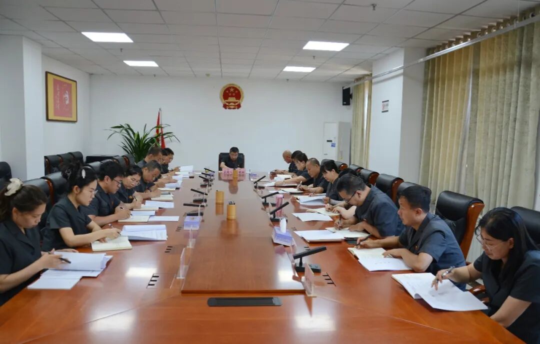 吴堡法院召开党组理论学习中心组（扩大）2026年第6次集体学习会议