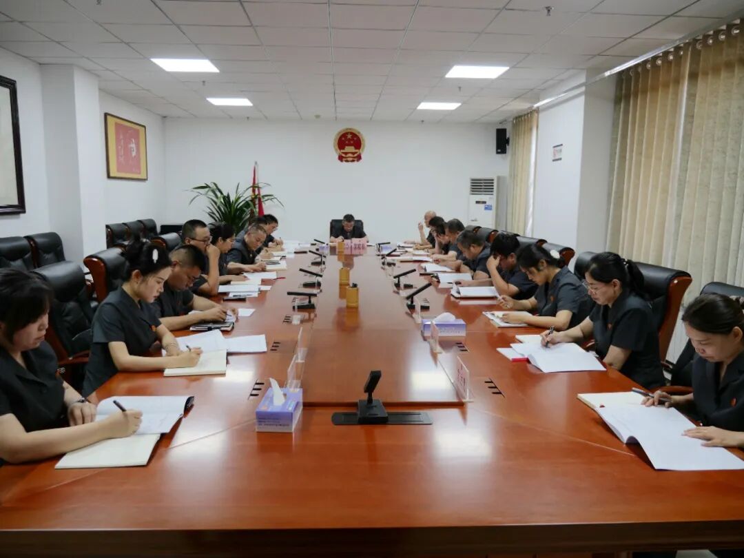 吴堡法院召开党组理论学习中心组（扩大）2026年第7次集体学习会议